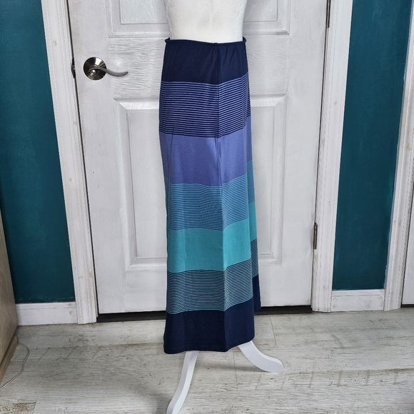 Gudrun Sjoden striped long skirt Small - Picture 4 of 10